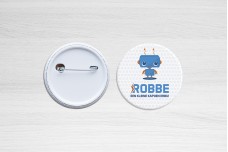 Schattig blauw robotje Schattig blauw robotje